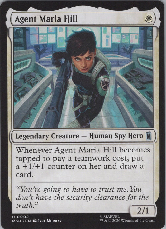 Agent Maria Hill