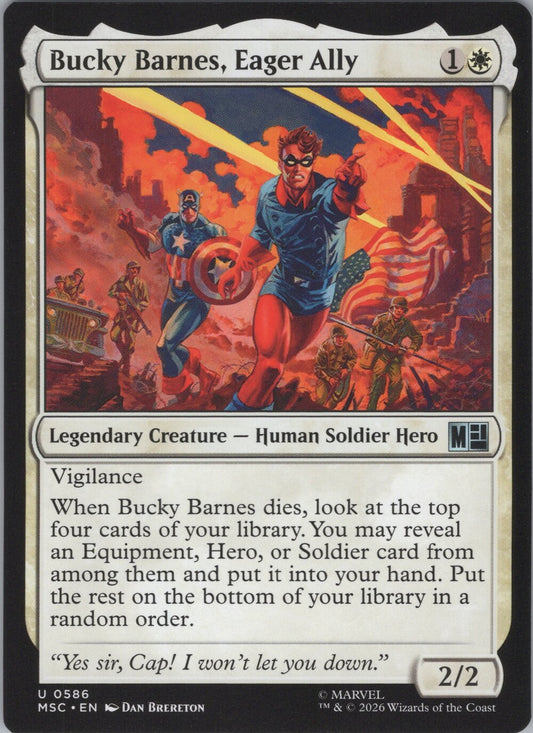 Bucky Barnes, Eager Ally