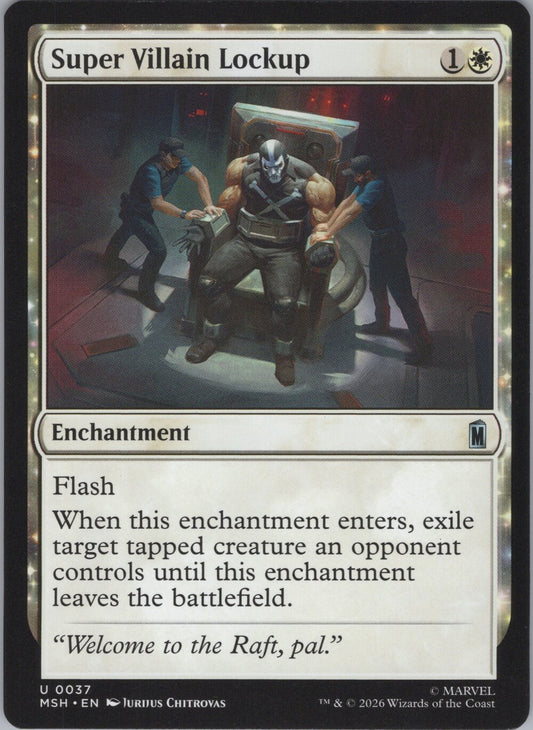 Super Villain Lockup