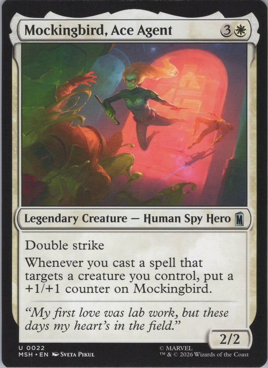 Mockingbird, Ace Agent