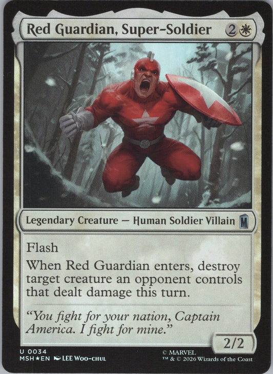 Red Guardian, Super-Soldier