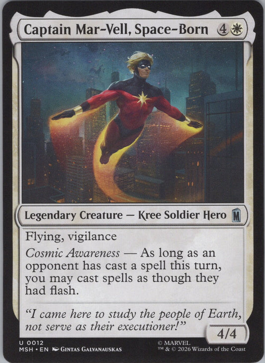 Captain Mar-Vell, Space-Born