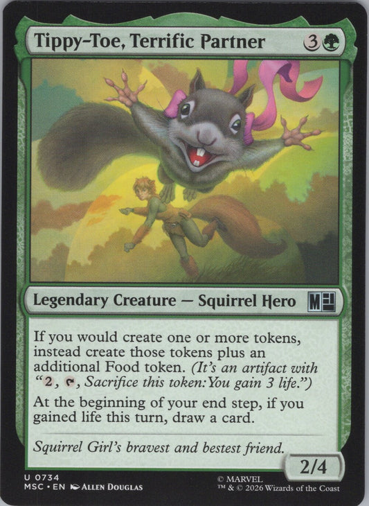 Tippy-Toe, Terrific Partner