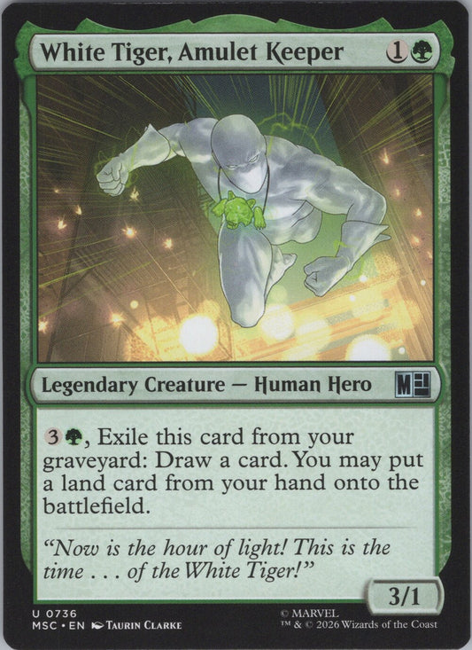 White Tiger, Amulet Keeper