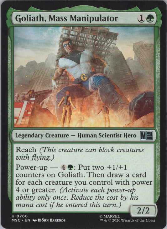 Goliath, Mass Manipulator