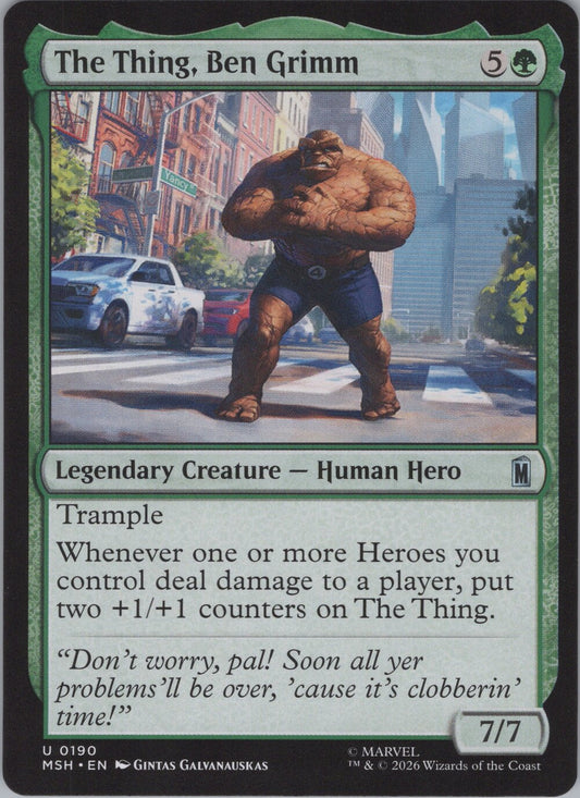 The Thing, Ben Grimm