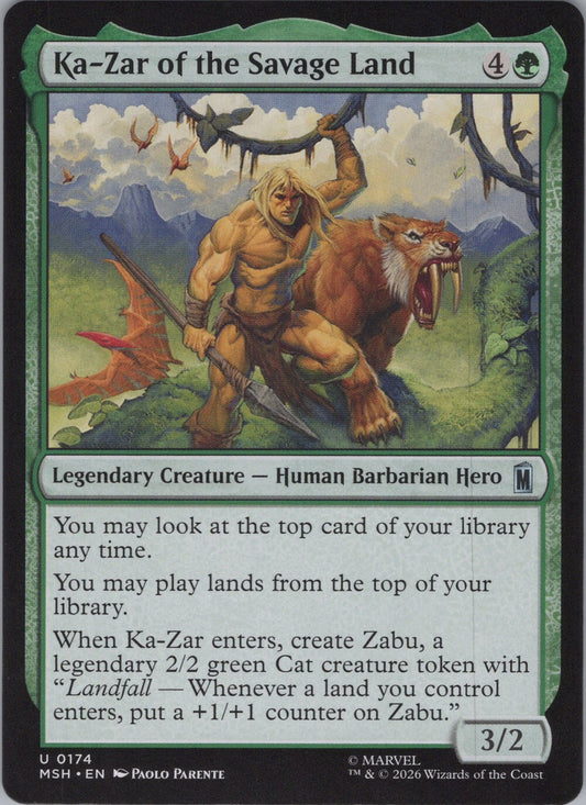 Ka-Zar of the Savage Land