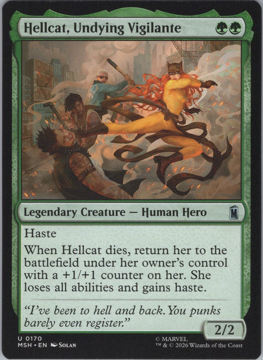 Hellcat, Undying Vigilante