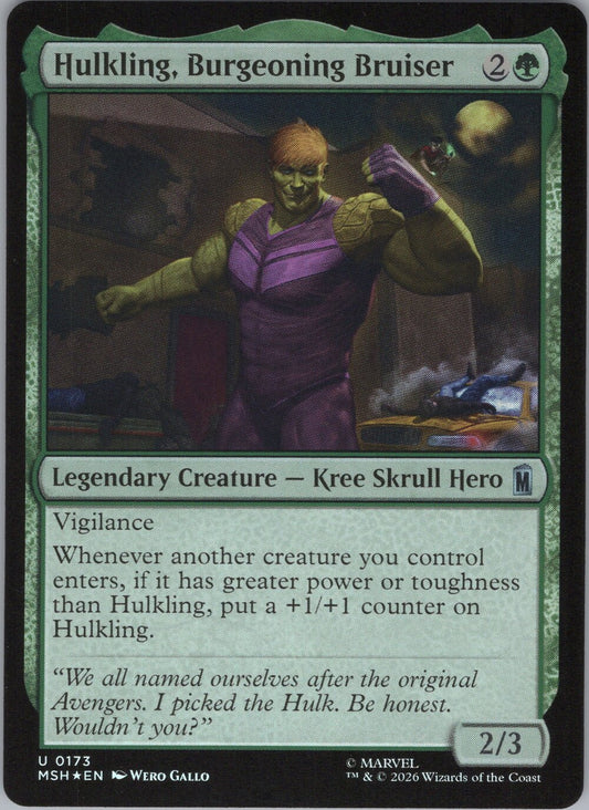 Hulkling, Burgeoning Bruiser