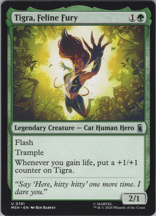 Tigra, Feline Fury