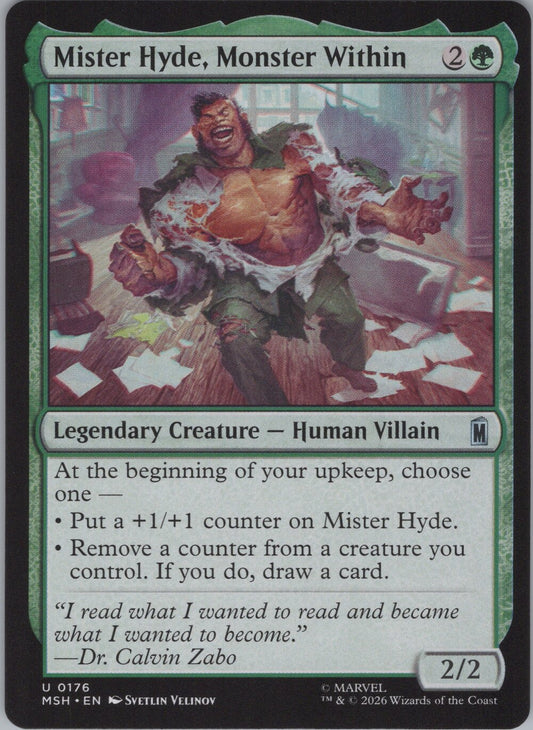 Mister Hyde, Monster Within