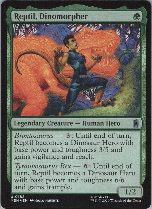 Reptil, Dinomorpher