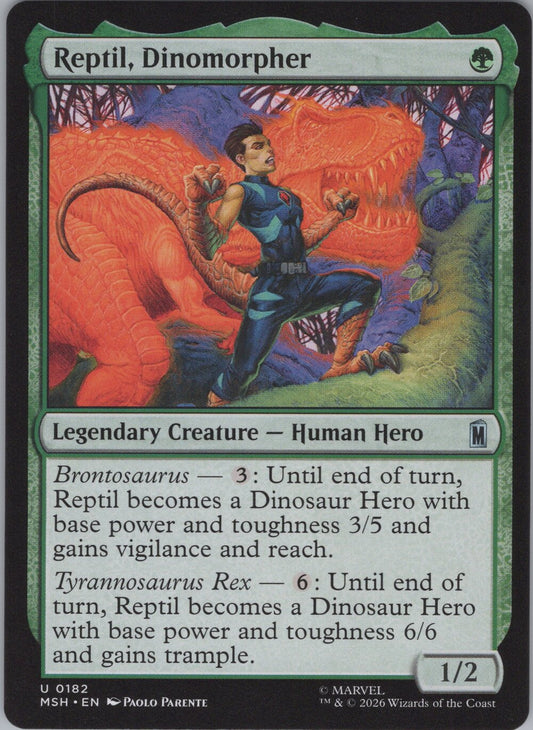 Reptil, Dinomorpher