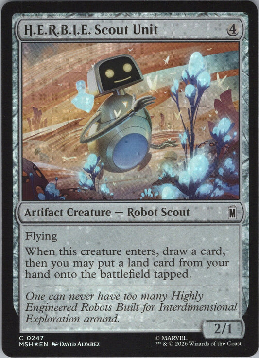 H.E.R.B.I.E. Scout Unit