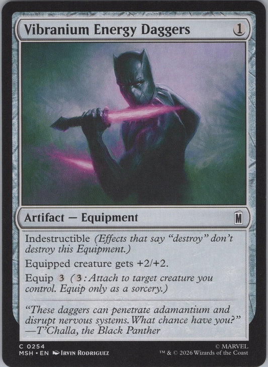 Vibranium Energy Daggers