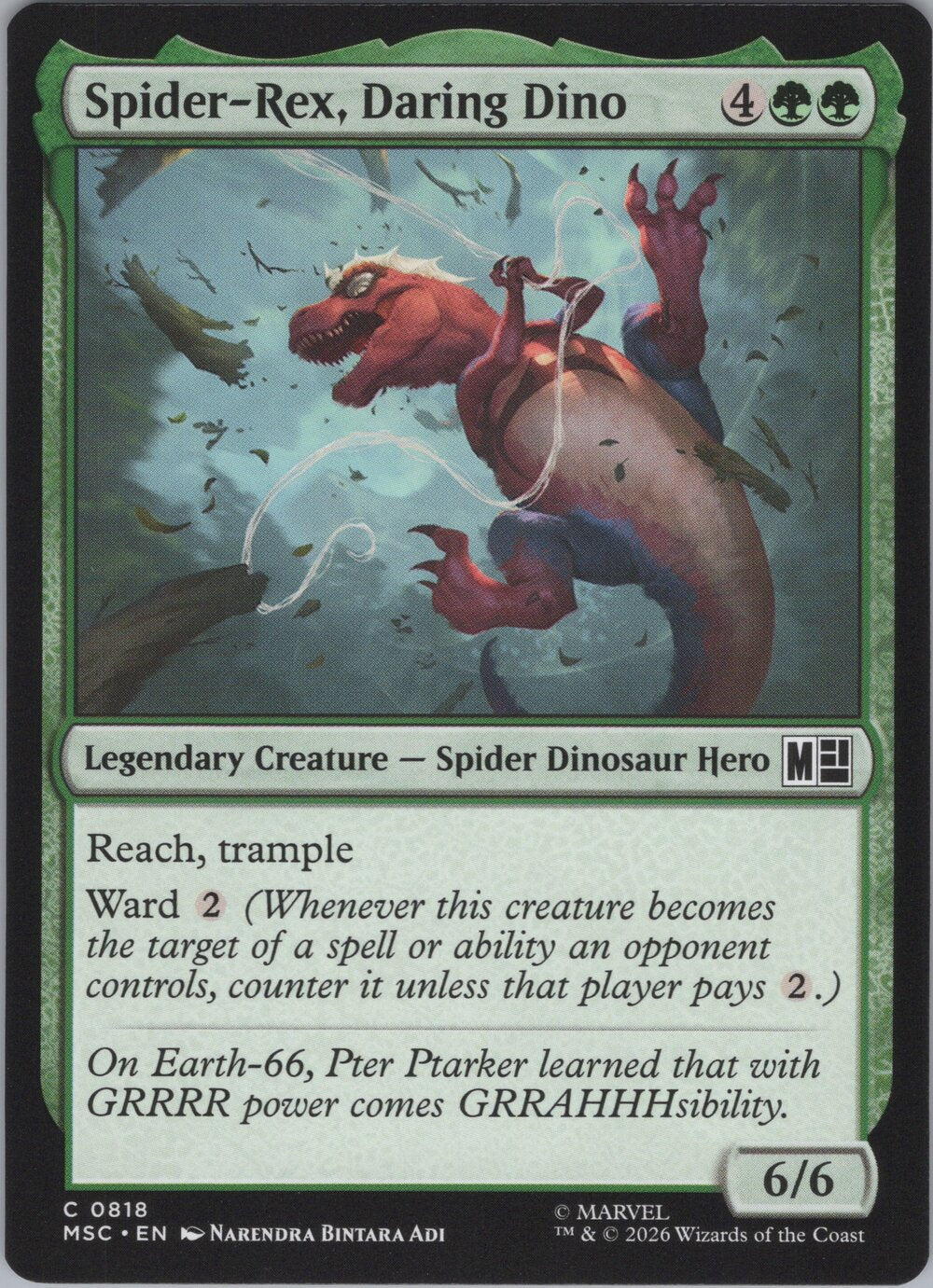 Spider-Rex, Daring Dino