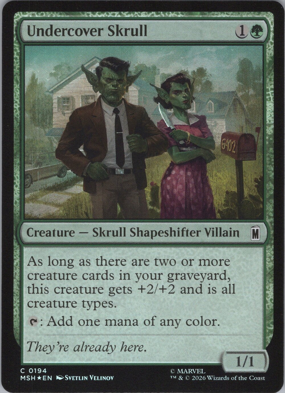 Undercover Skrull