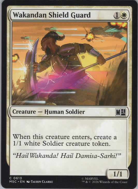 Wakandan Shield Guard