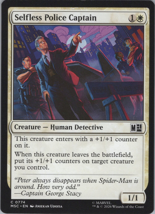 Selfless Police Captain