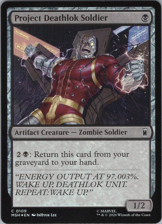 Project Deathlok Soldier