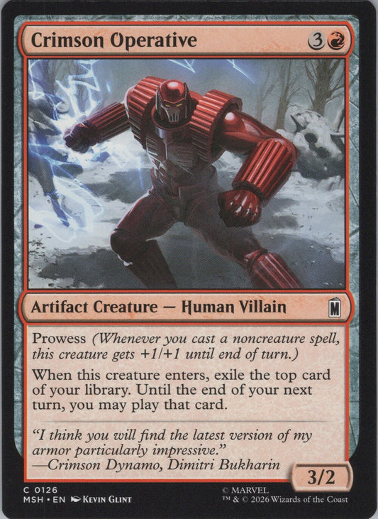 Crimson Operative