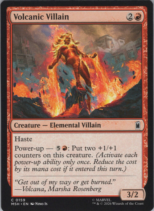Volcanic Villain