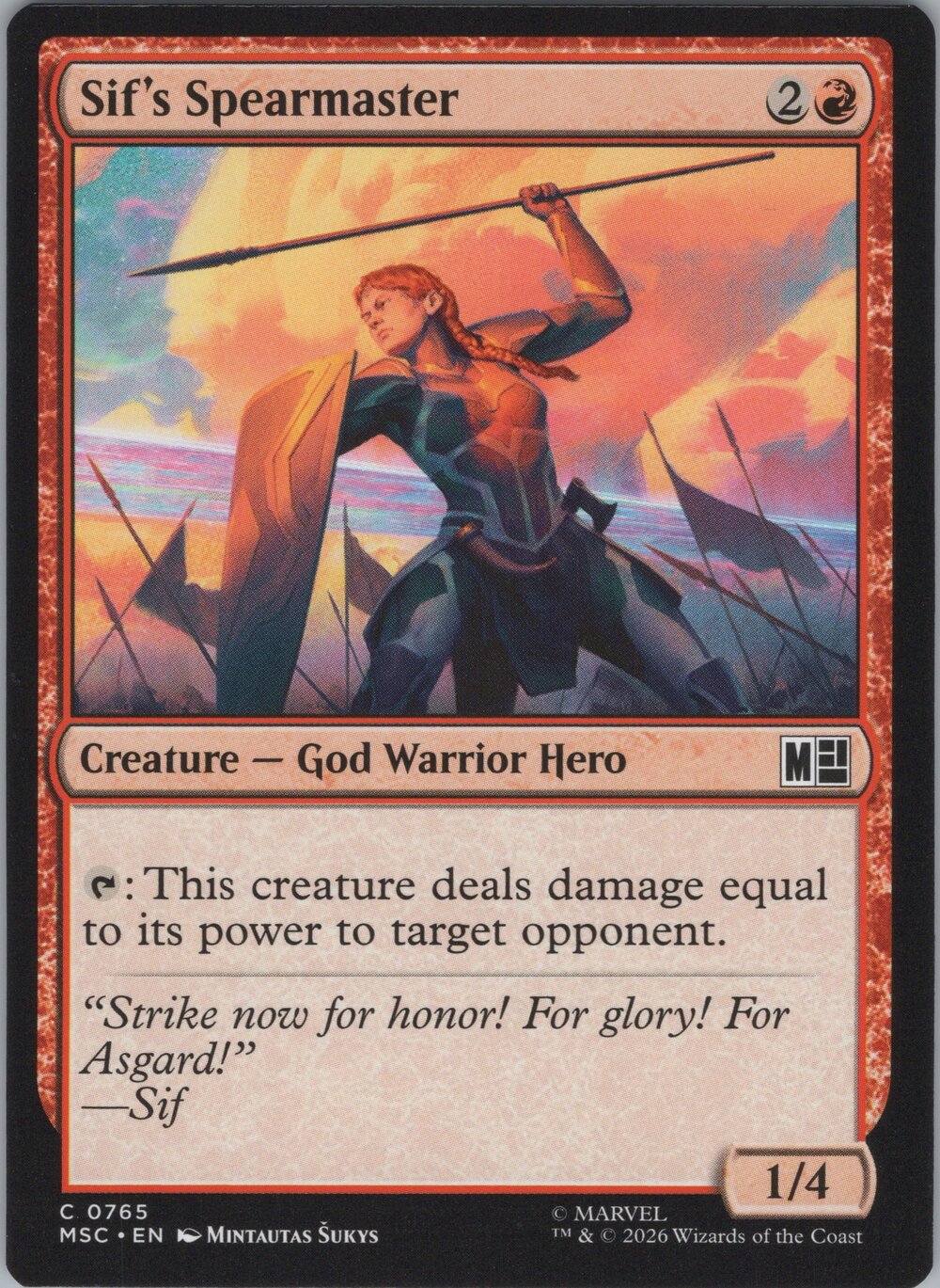 Sif's Spearmaster