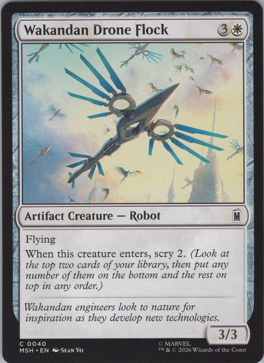 Wakandan Drone Flock