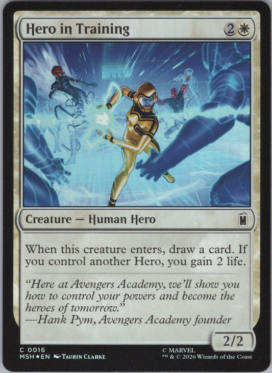 Hero in Training