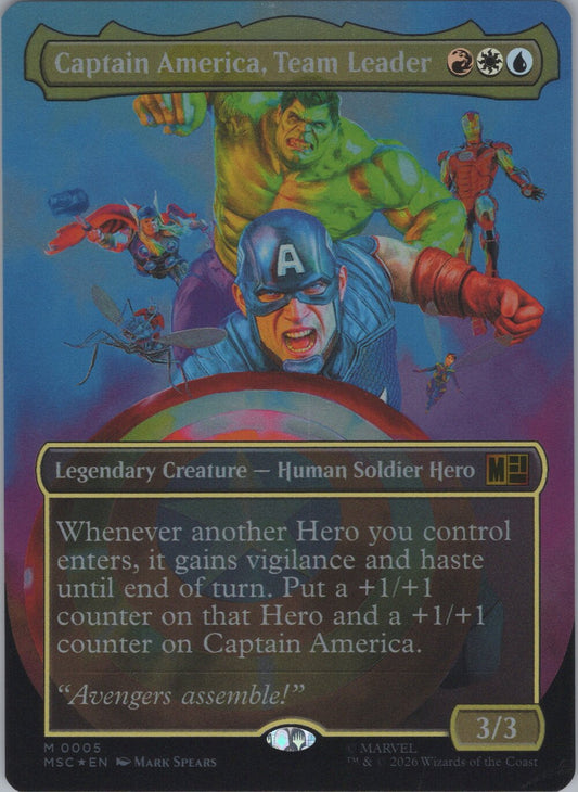 Captain America, Team Leader