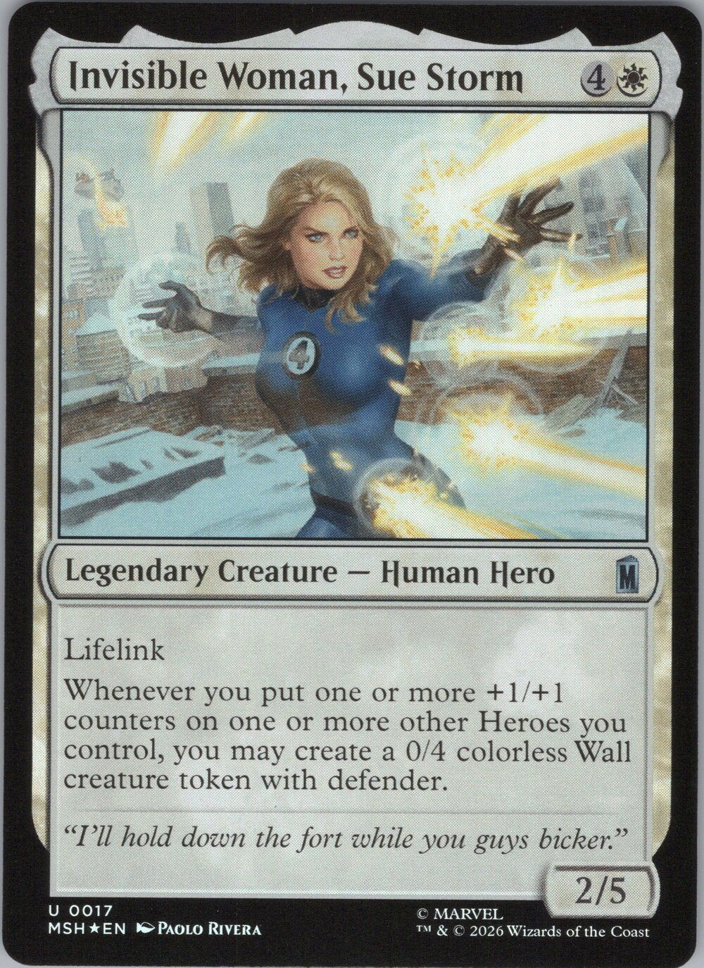 Invisible Woman, Sue Storm