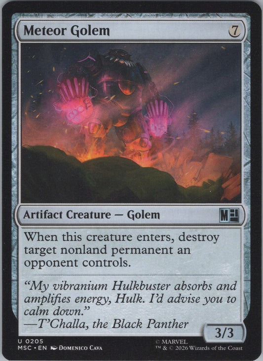 Meteor Golem