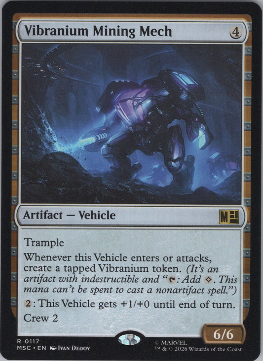 Vibranium Mining Mech