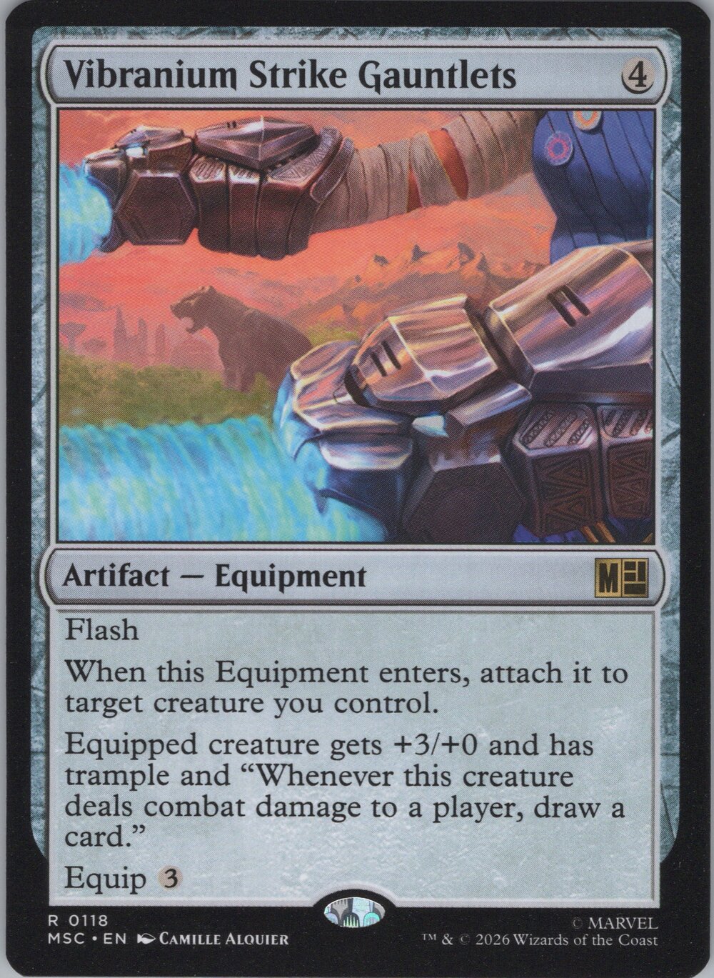 Vibranium Strike Gauntlets