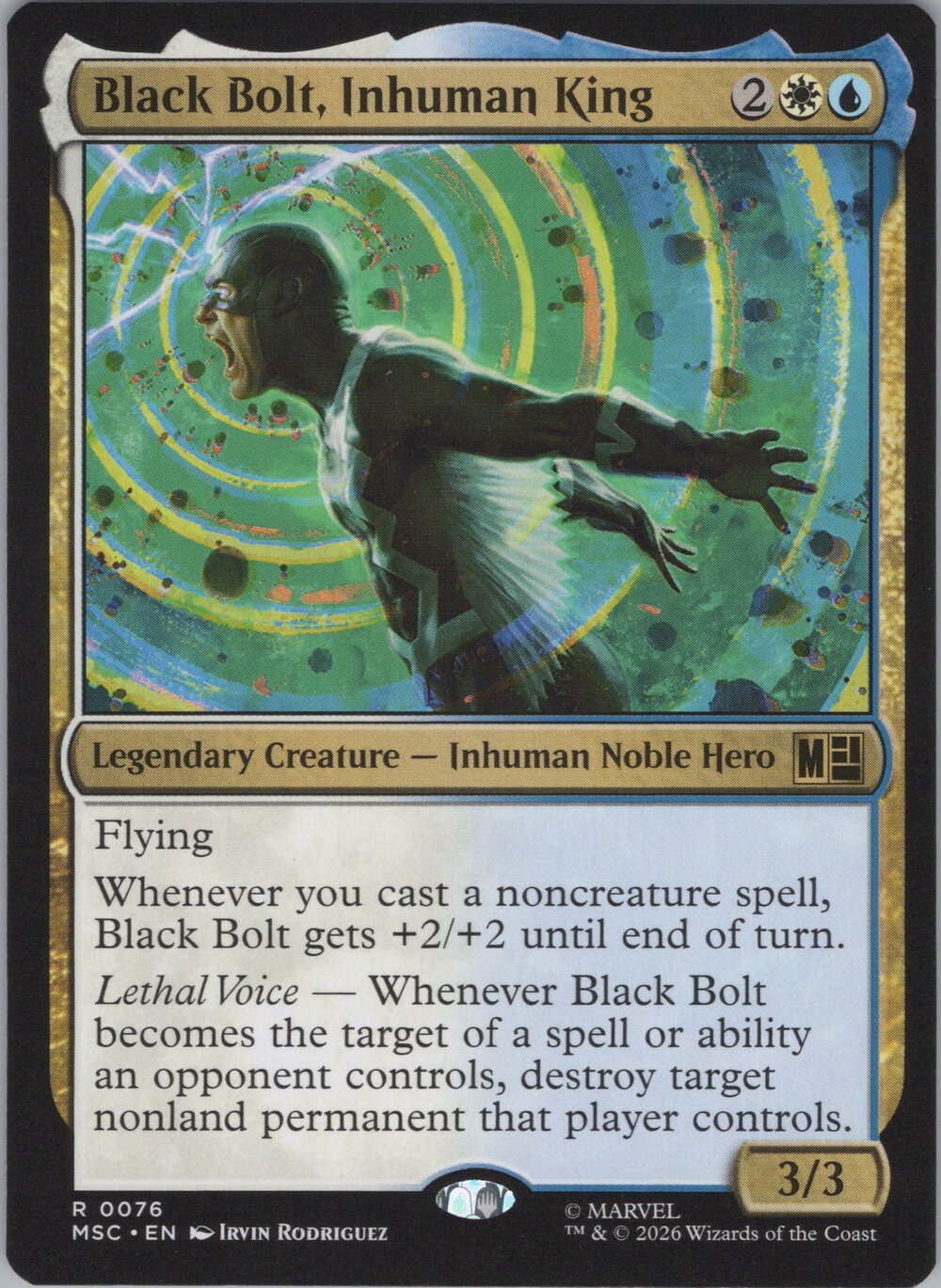 Black Bolt, Inhuman King