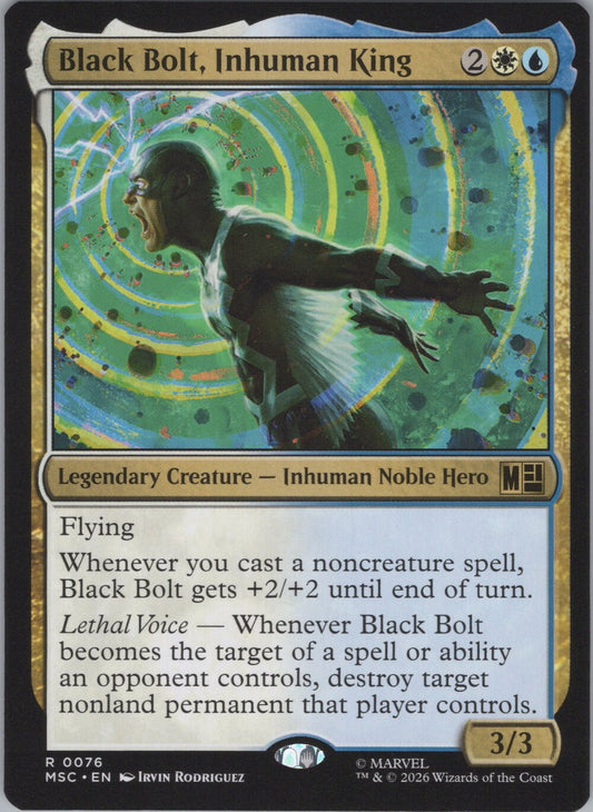 Black Bolt, Inhuman King