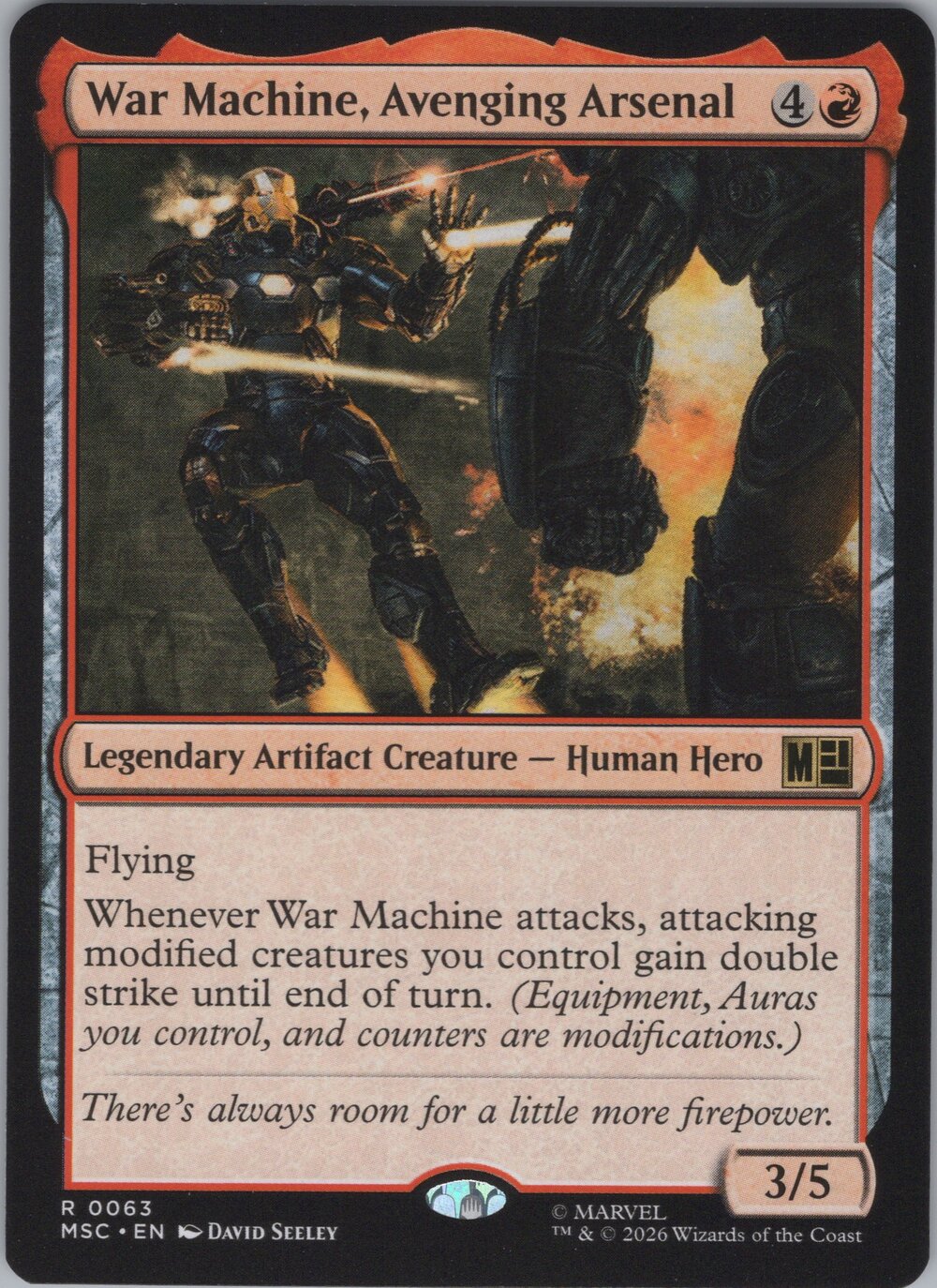 War Machine, Avenging Arsenal