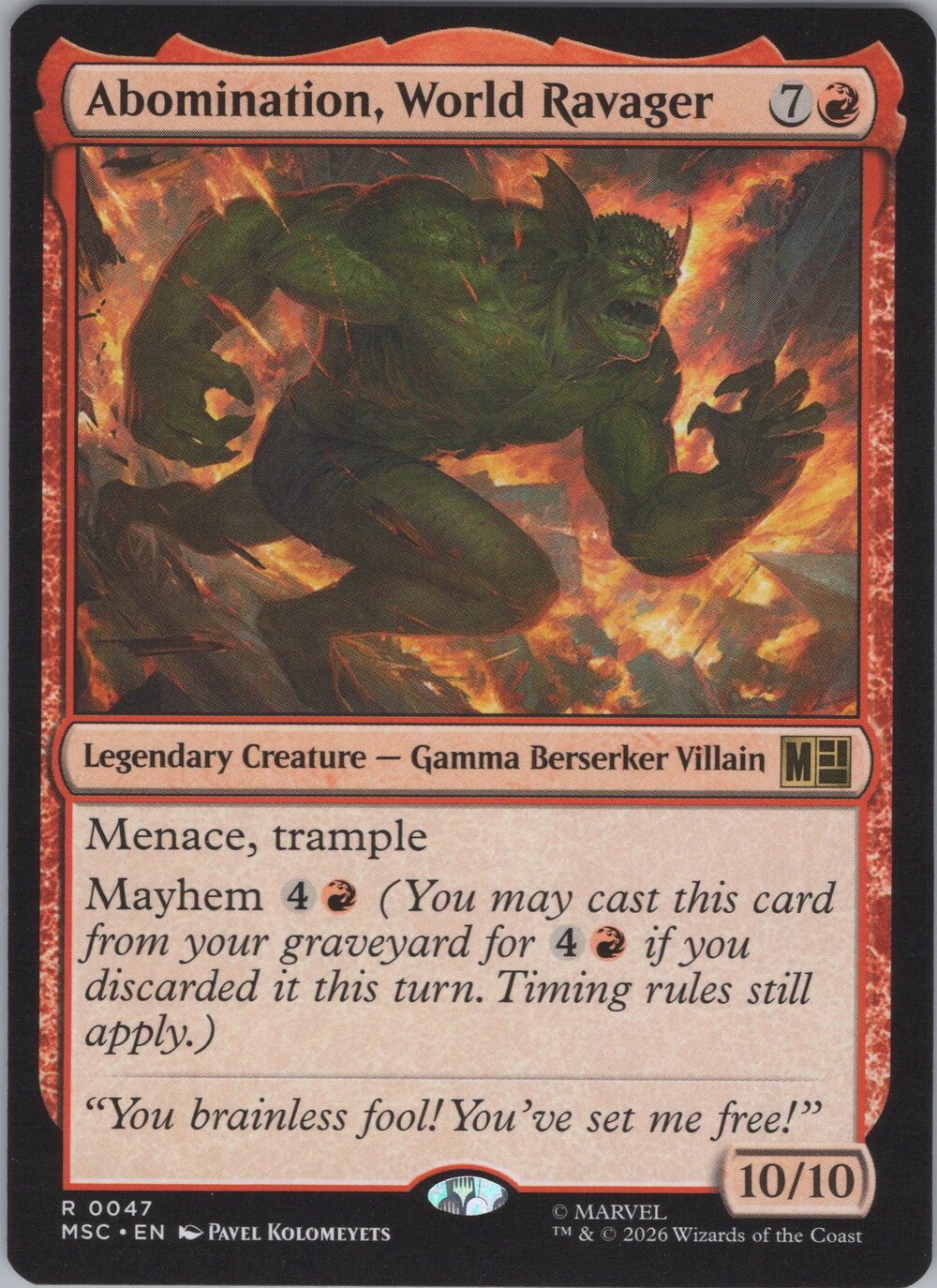 Abomination, World Ravager