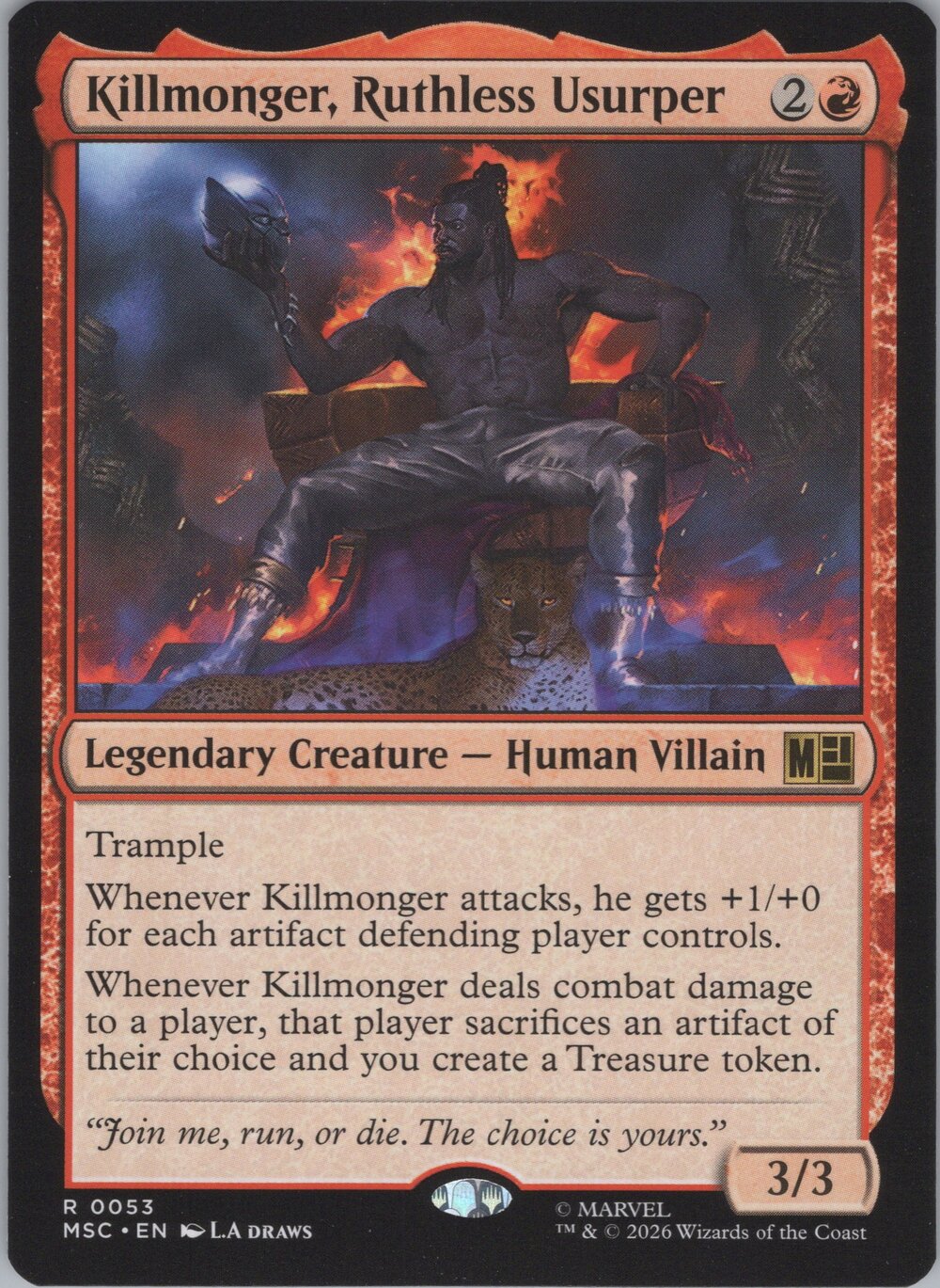 Killmonger, Ruthless Usurper
