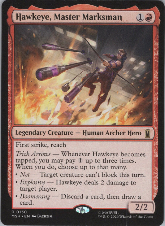Hawkeye, Master Marksman