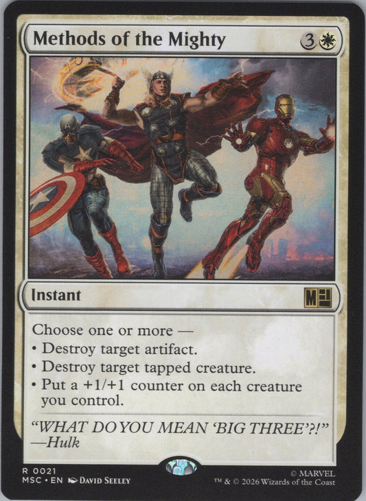 Methods of the Mighty