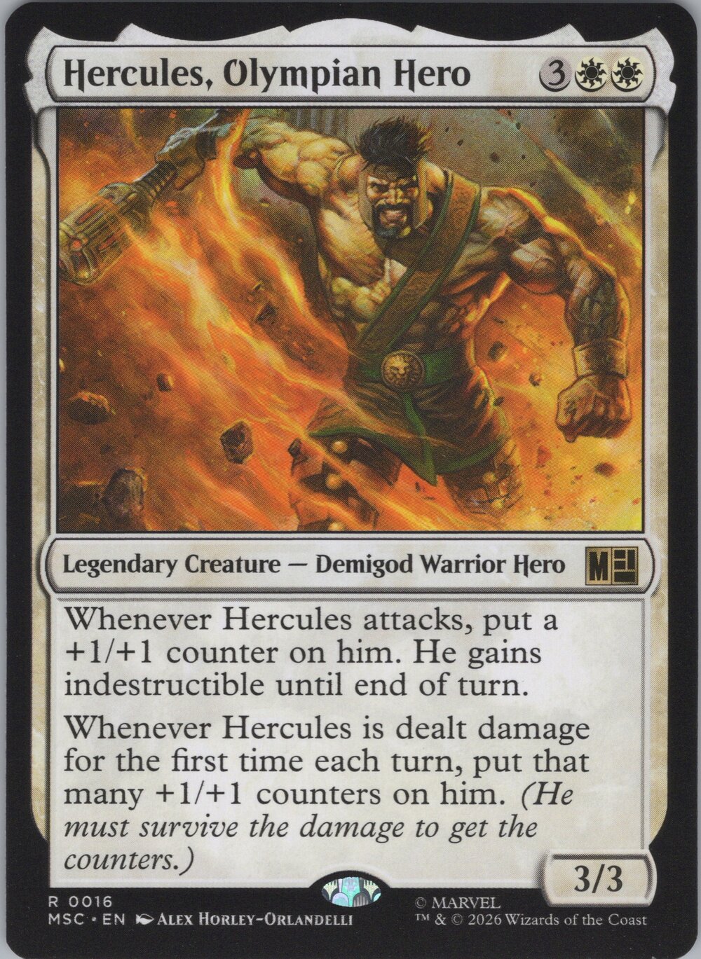 Hercules, Olympian Hero