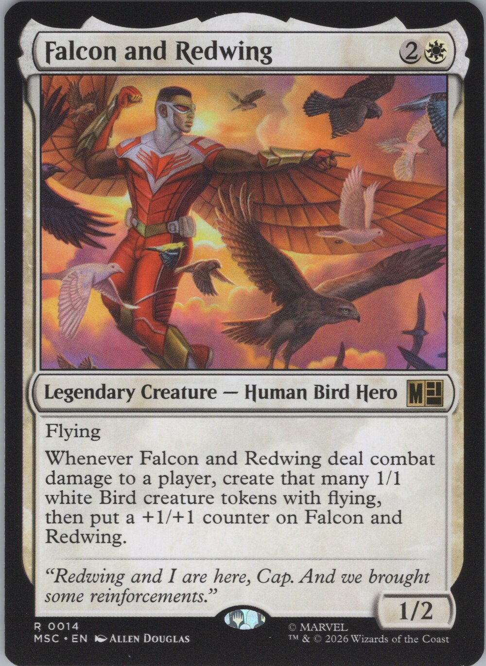 Falcon and Redwing