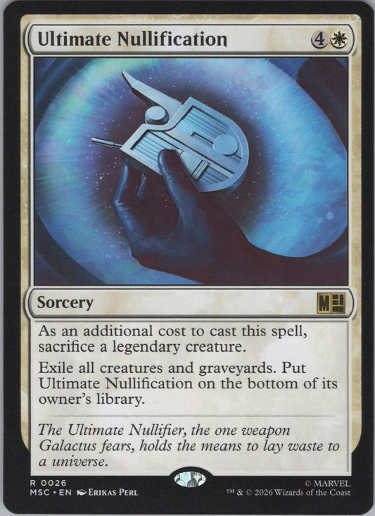 Ultimate Nullification