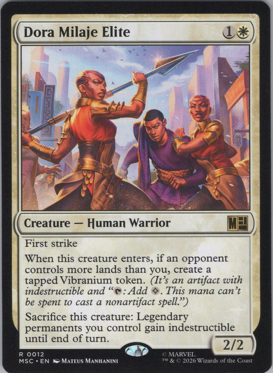 Dora Milaje Elite
