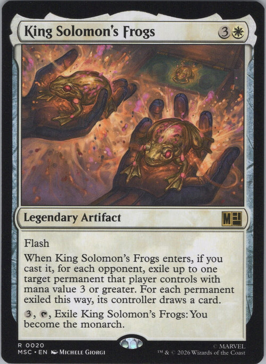 King Solomon's Frogs