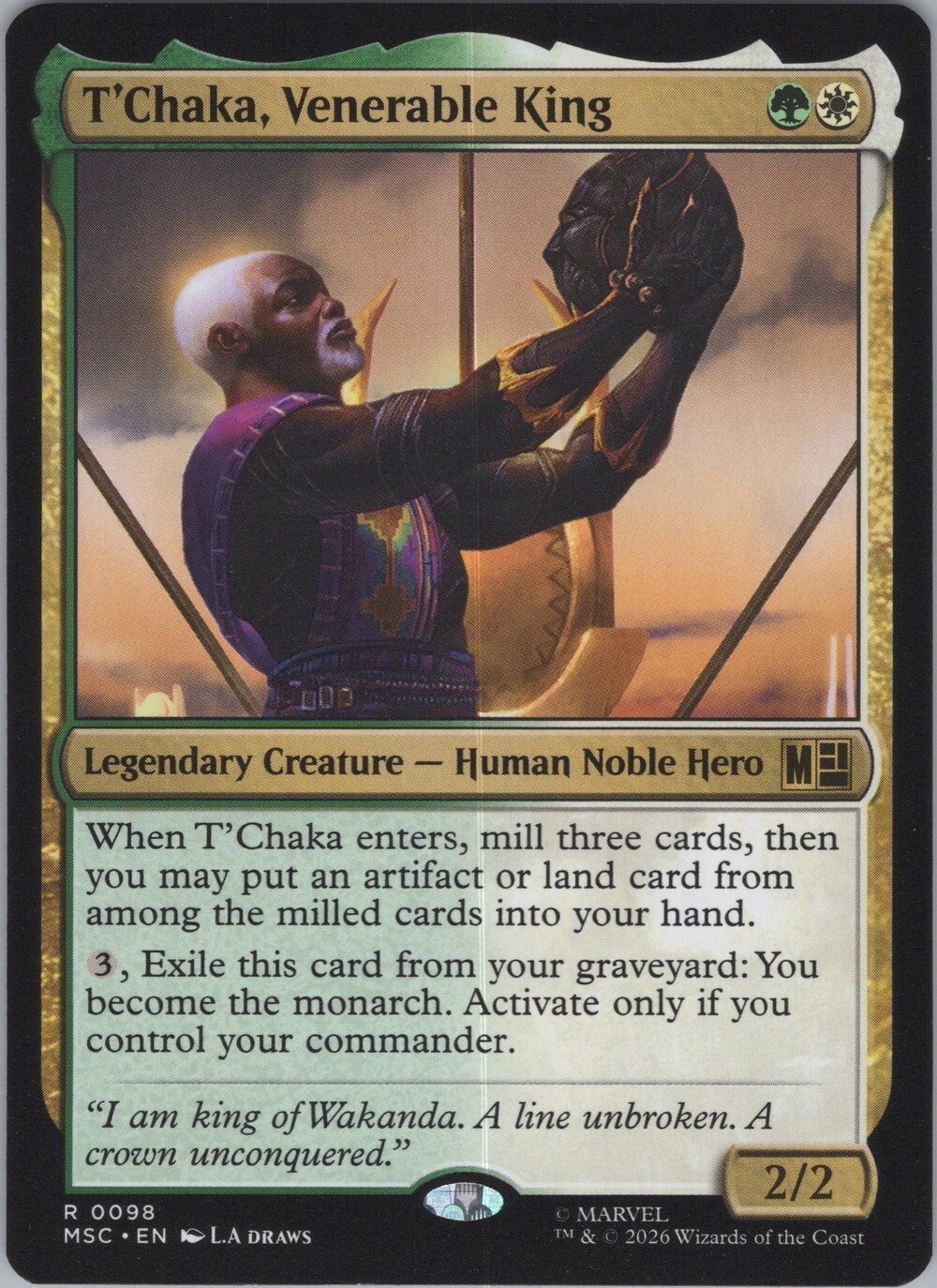 T'Chaka, Venerable King