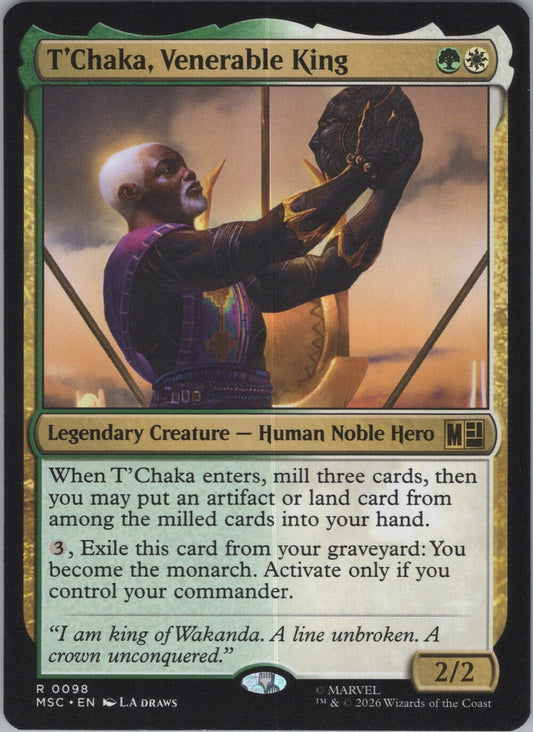 T'Chaka, Venerable King