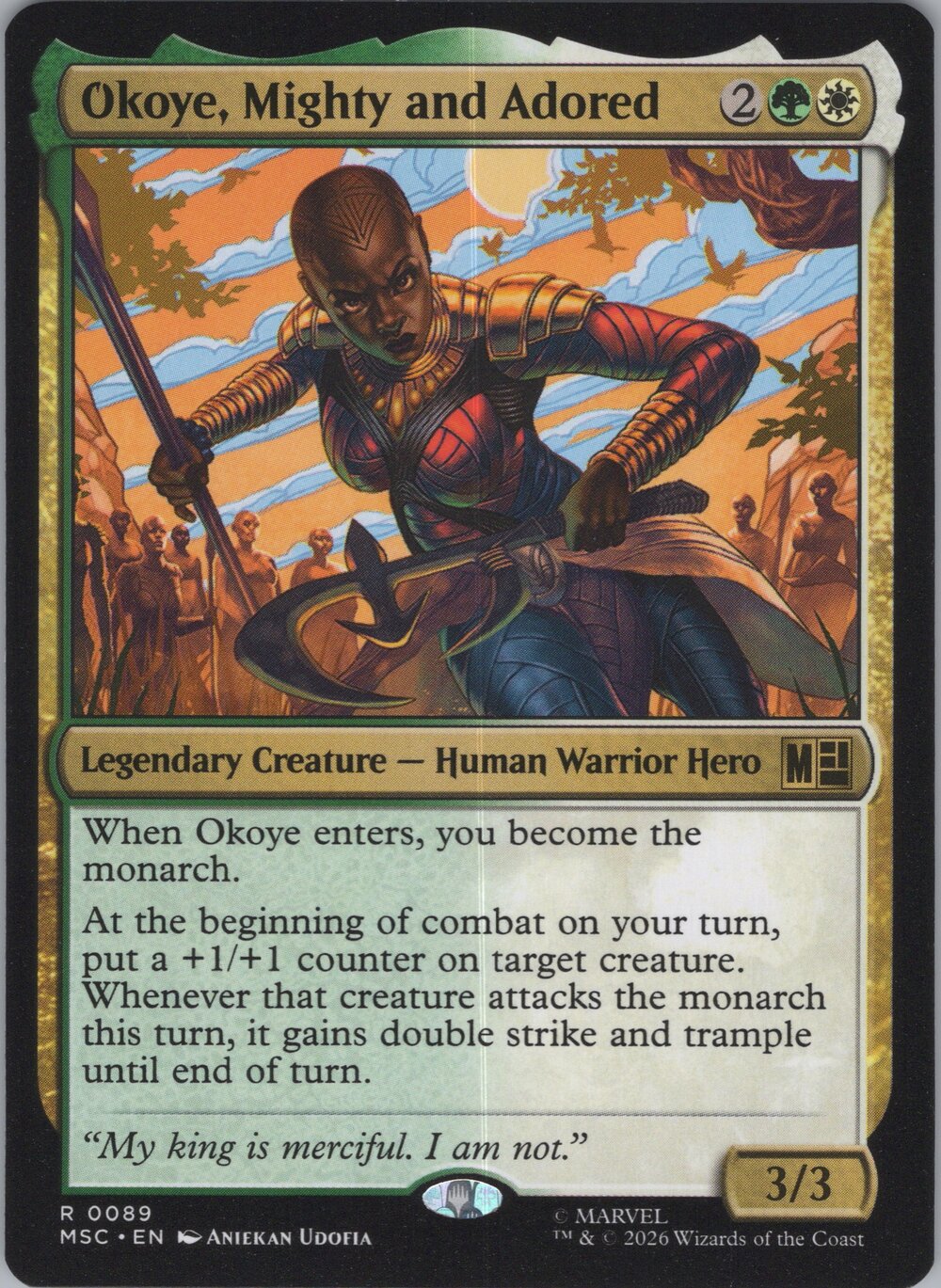 Okoye, Mighty and Adored