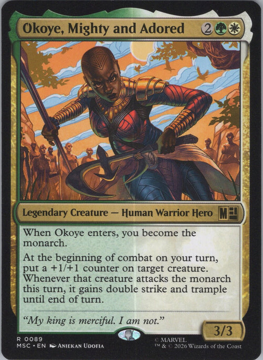 Okoye, Mighty and Adored